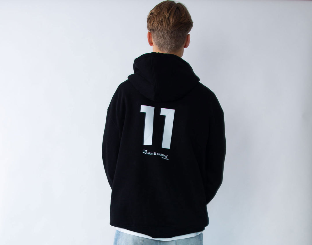 Vision11 Hoodie Zwart