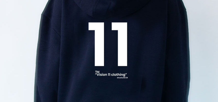 Vision11 Hoodie Blauw