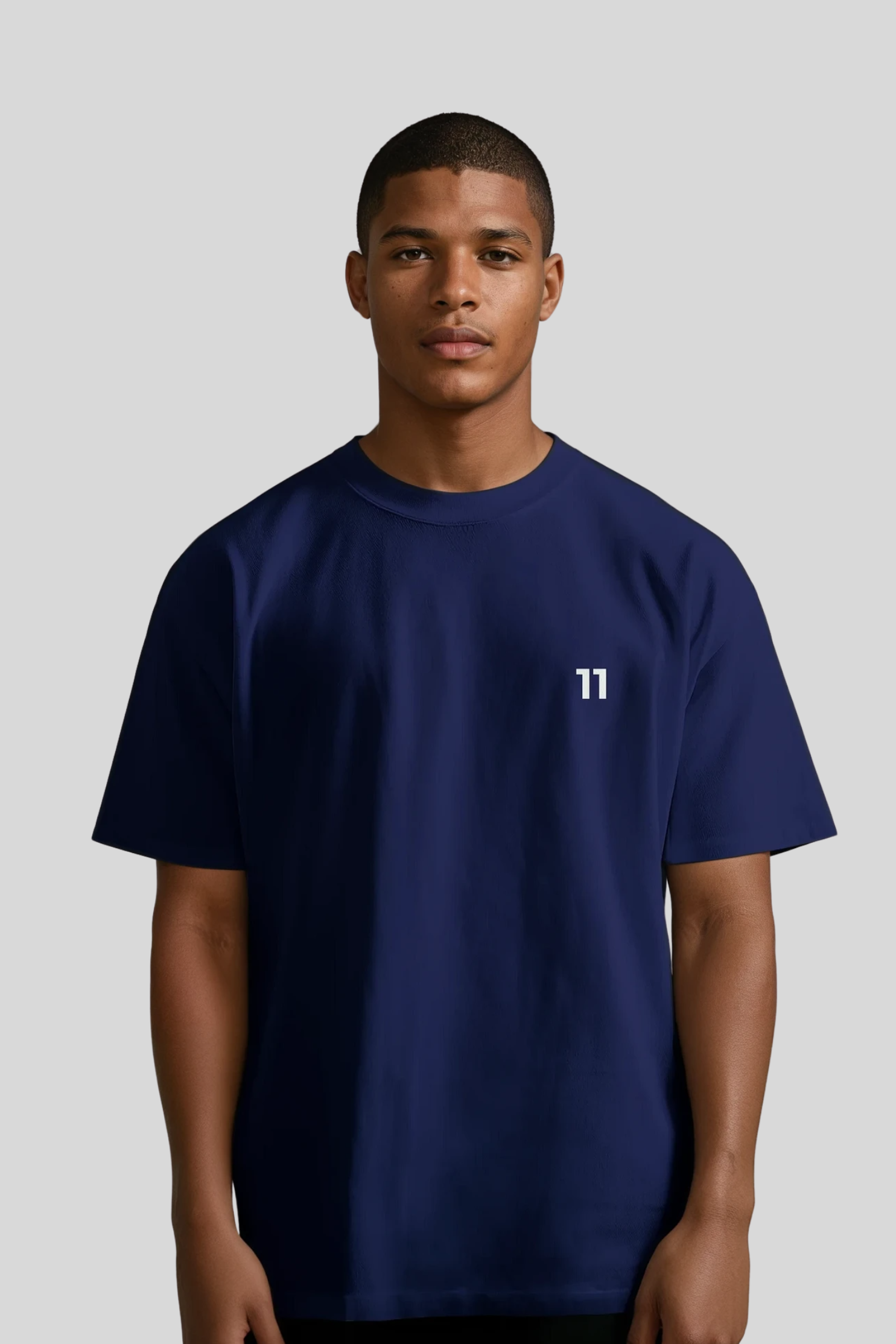 Basic Shirt blauw