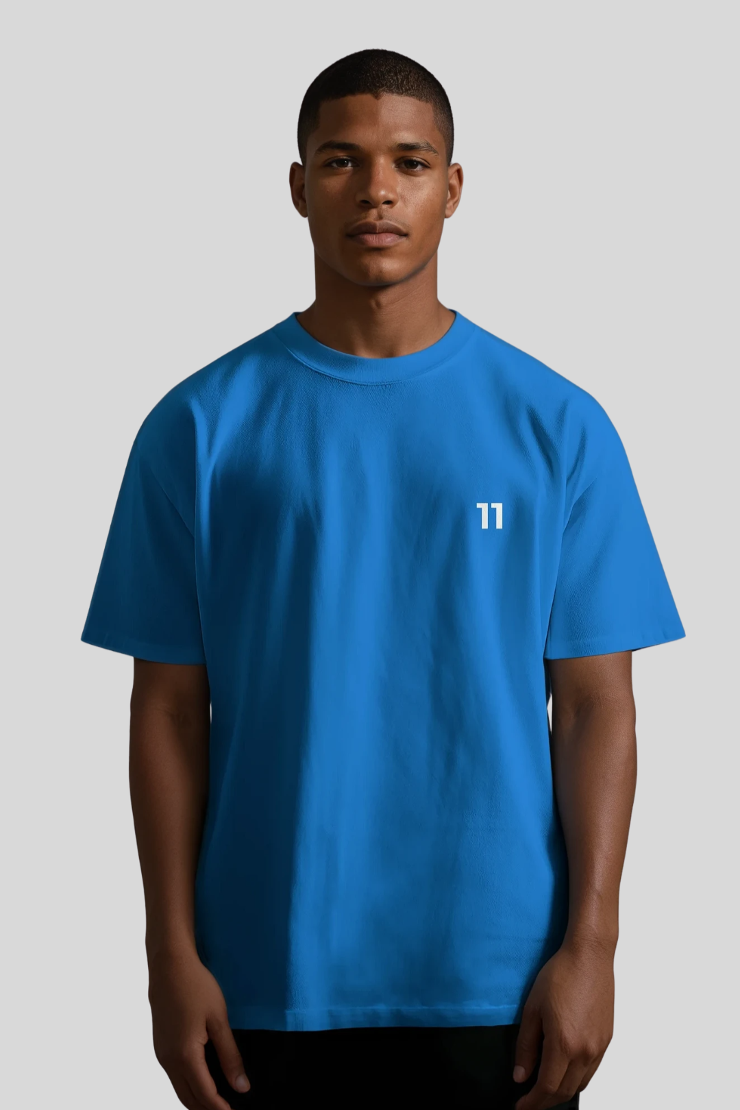 Basic Shirt Licht blauw