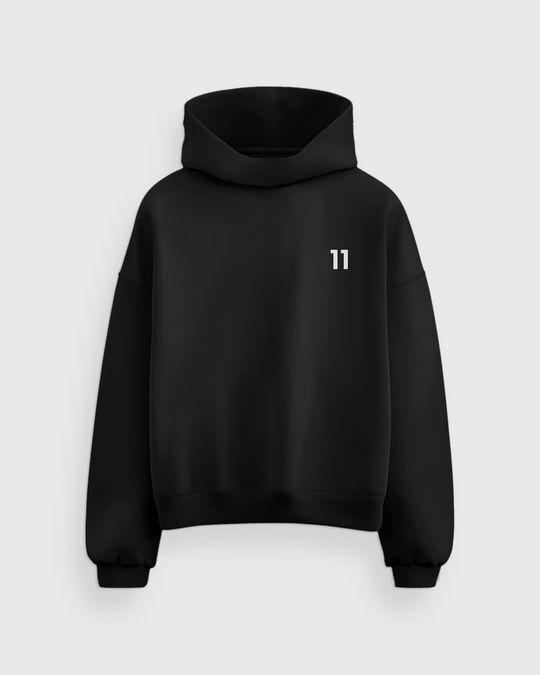 Vision11 Hoodie Zwart