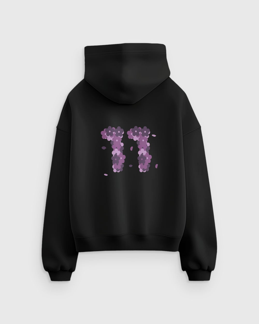 Vision11 bloemen hoodie