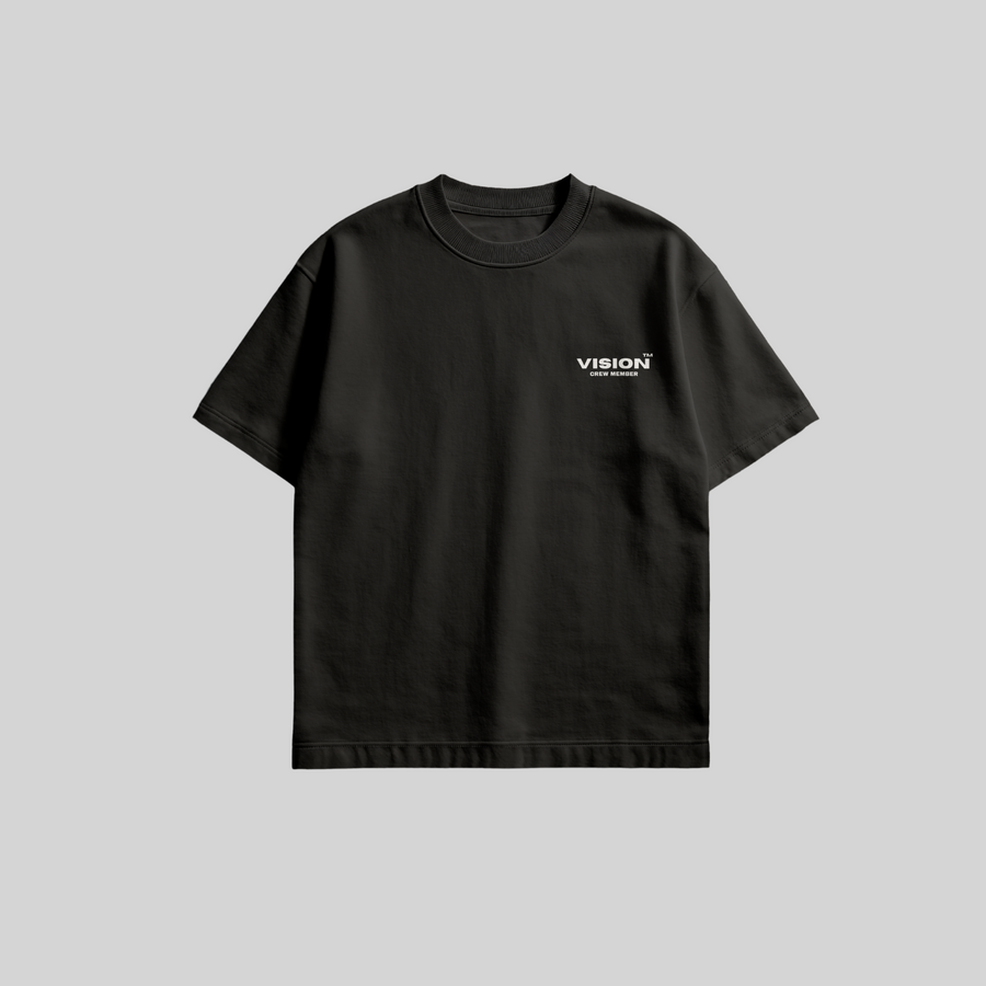 Shirt zwart Crew
